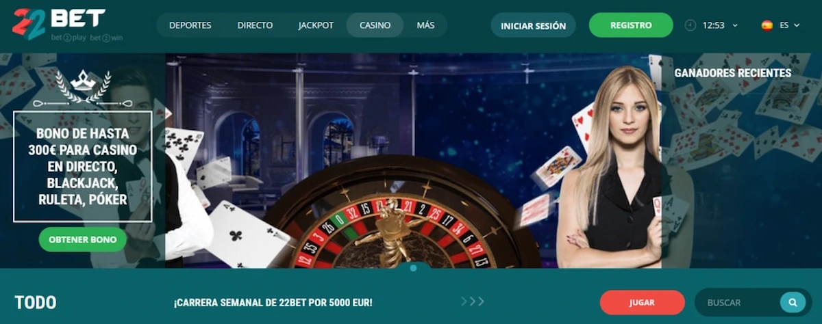 22bet Casino Peru