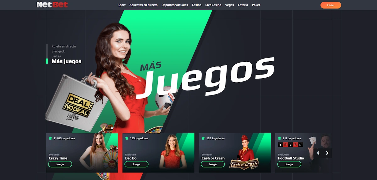 Netbet Peru Casino en Vivo