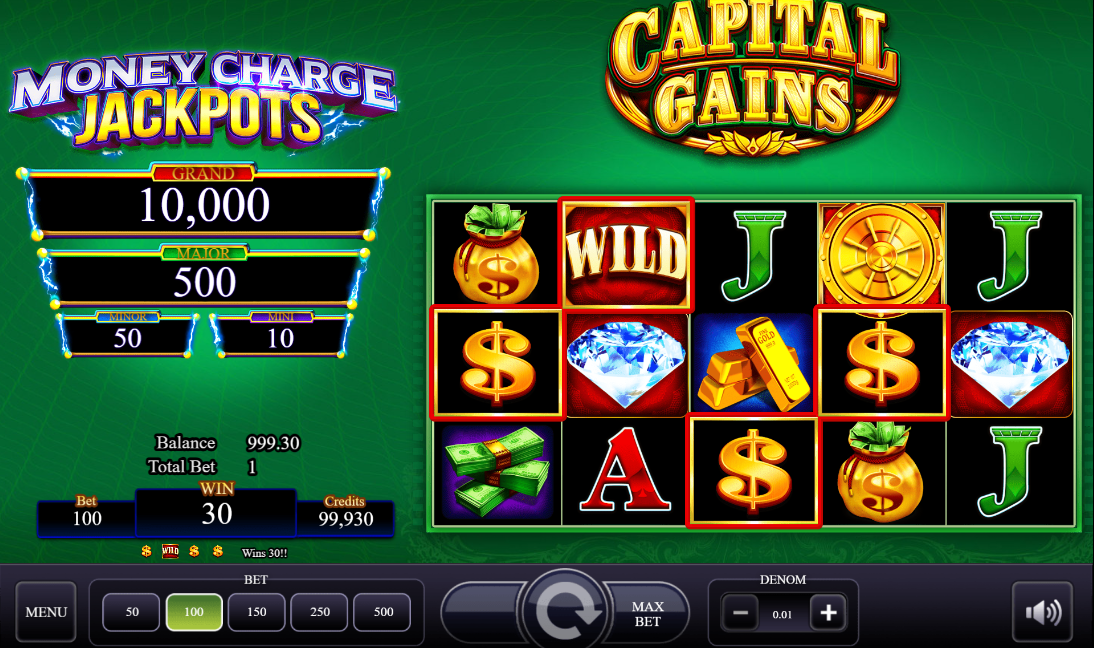Juego de casino Capital Gains