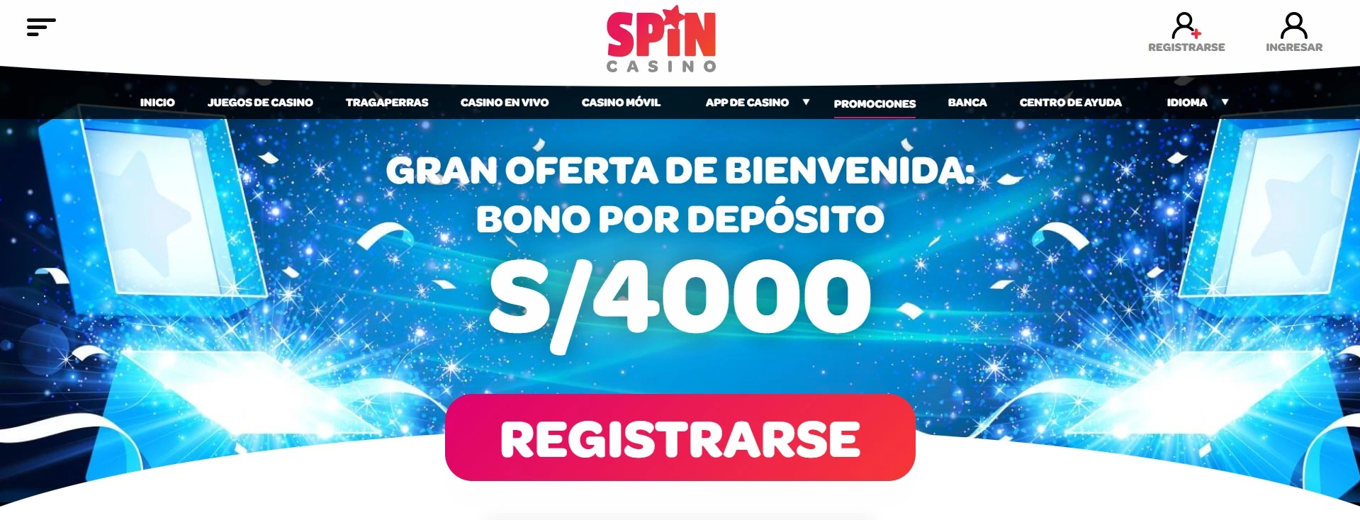 Bonos Spin Casino Perú