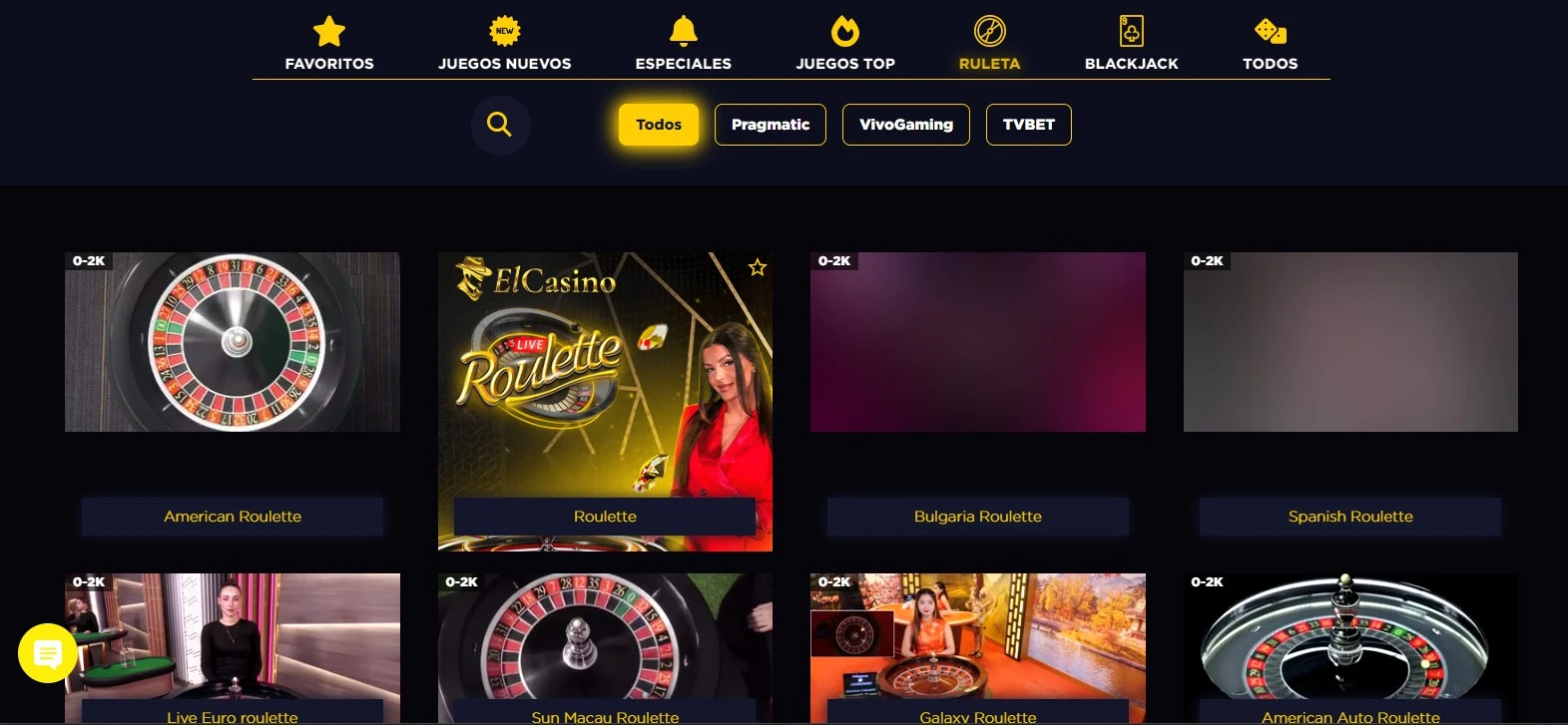 Ruleta online en vivo MasterBets 365 Casinos Perú